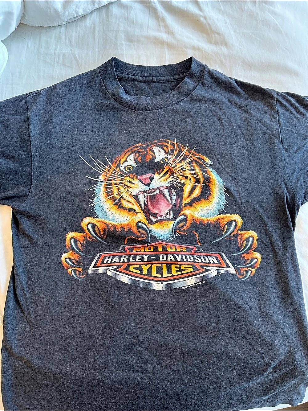 Vintage Harley-Davidson Graphic Short Sleeve Tee